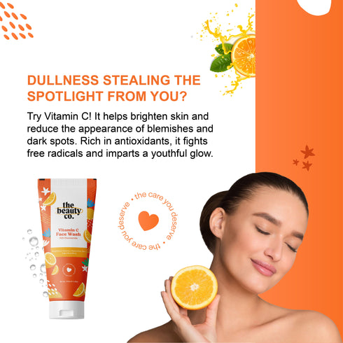 the beauty co Radiant Skin Combo Face Washes | 2 and Bergamot Essential Oil